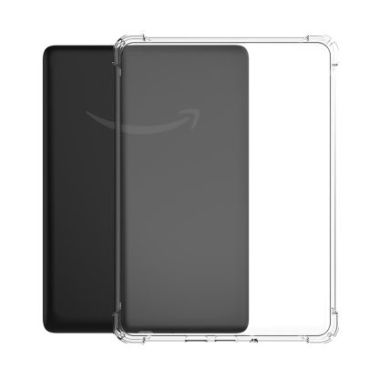 Clear Soft TPU Reinforced Corners Anti-fall E-Book Case For Kindle 12th Gen Paperwhite 7 Inch 2024 Colorsoft & Signature Edition - Image 2