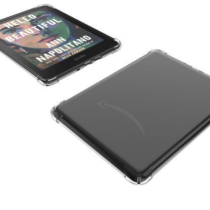 Clear Soft TPU Reinforced Corners Anti-fall E-Book Case For Kindle 12th Gen Paperwhite 7 Inch 2024 Colorsoft & Signature Edition - Image 4