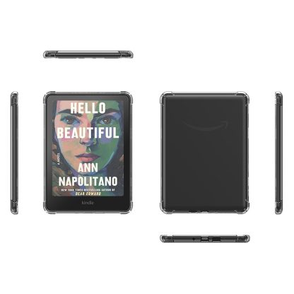 Clear Soft TPU Reinforced Corners Anti-fall E-Book Case For Kindle 12th Gen Paperwhite 7 Inch 2024 Colorsoft & Signature Edition - Image 5